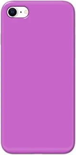 Khaalis Solid Color Purple matte finish shell case back cover for Apple iPhone SE (2020) - K208239