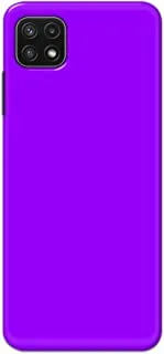 Khaalis Solid Color Purple matte finish shell case back cover for Samsung A22 5G - K208241