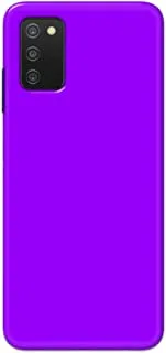 Khaalis Solid Color Purple matte finish shell case back cover for Samsung A03s - K208241