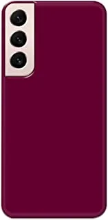 Khaalis Solid Color Purple matte finish shell case back cover for Samsung S22 Plus - K208235