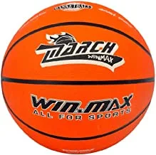 winmax Rubber Basketball - Orange