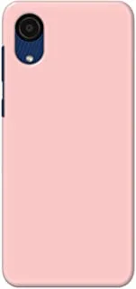 Khaalis Solid Color Pink matte finish shell case back cover for Samsung A03 Core - K208225