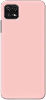 Khaalis Solid Color Pink matte finish shell case back cover for Samsung A22 5G - K208225