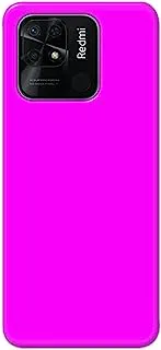 Khaalis Solid Color Pink matte finish shell case back cover for Xiaomi Redmi 10c - K208238