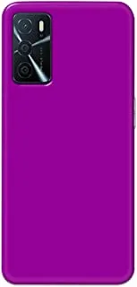 Khaalis Solid Color Purple matte finish shell case back cover for Oppo A16 - K208240