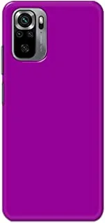Khaalis Solid Color Purple matte finish shell case back cover for Xiaomi Redmi Note 10s - K208240