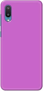 Khaalis Solid Color Purple matte finish shell case back cover for Samsung Galaxy A02 - K208239