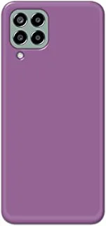 Khaalis Solid Color Purple matte finish shell case back cover for Samsung Galaxy M33 5G - K208233