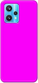 Khaalis Solid Color Pink matte finish shell case back cover for Realme 9 Pro Plus - K208238