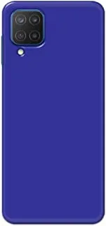 Khaalis Solid Color Blue matte finish shell case back cover for Samsung Galaxy M12 - K208246