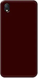 Khaalis Solid Color Red matte finish shell case back cover for Vivo Y1s - K208229
