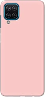 Khaalis Solid Color Pink matte finish shell case back cover for Samsung Galaxy A12 - K208225