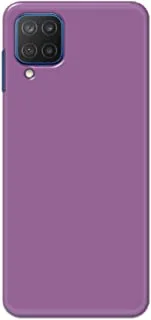 Khaalis Solid Color Purple matte finish shell case back cover for Samsung Galaxy M12 - K208233