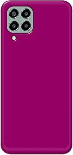 Khaalis Solid Color Purple matte finish shell case back cover for Samsung Galaxy M33 5G - K208234