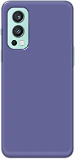 Khaalis Solid Color Blue matte finish shell case back cover for OnePlus Nord 2 5G - K208247