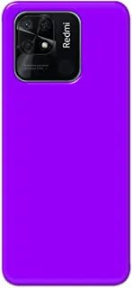 Khaalis Solid Color Purple matte finish shell case back cover for Xiaomi Redmi 10c - K208241