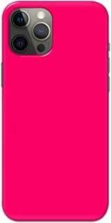Khaalis Solid Color Pink matte finish shell case back cover for Apple iPhone 12 pro max - K208231