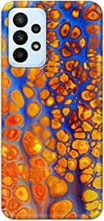 Khaalis Marble Print Multicolor matte finish designer shell case back cover for Samsung A23 - K208221