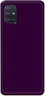 Khaalis Solid Color Purple matte finish shell case back cover for Samsung Galaxy A71 - K208236