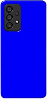 جراب خلفي متين بلون أزرق مطفأ اللمعة من خاليس لهاتف Samsung Galaxy A53 5G - K208245