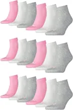 Puma Men's UNISEX QUARTER PLAIN 3P Socks