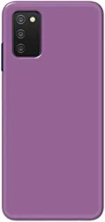 Khaalis Solid Color Purple matte finish shell case back cover for Samsung A03s - K208233