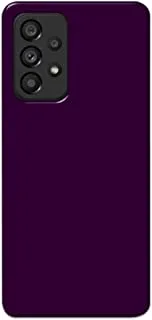 Khaalis Solid Color Purple matte finish shell case back cover for Samsung Galaxy A53 5G - K208236