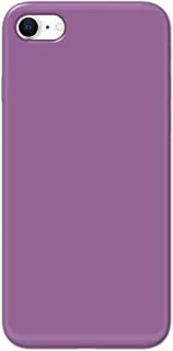 Khaalis Solid Color Purple matte finish shell case back cover for Apple iPhone SE (2020) - K208233