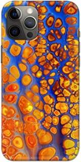 Khaalis Marble Print Multicolor matte finish designer shell case back cover for Apple iPhone 12 pro max - K208221
