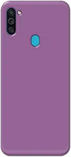 Khaalis Solid Color Purple matte finish shell case back cover for Samsung Galaxy M11 - K208233