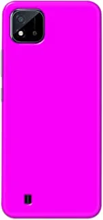 Khaalis Solid Color Pink matte finish shell case back cover for Realme C11 2021 - K208238