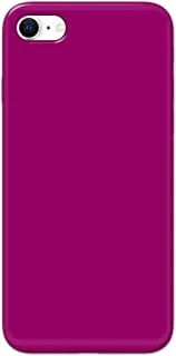 Khaalis Solid Color Purple matte finish shell case back cover for Apple iPhone SE (2020) - K208234