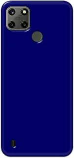 Khaalis Solid Color Blue matte finish shell case back cover for Realme C25Y - K208248