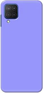 جراب خلفي متين بلون أزرق مطفأ اللمعة من خاليس لهاتف Samsung Galaxy M12 - K208243