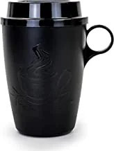 Zeyve Polypropylene Coffee Mug 500ml Black