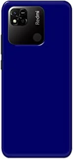 Khaalis Solid Color Blue matte finish shell case back cover for Xiaomi Redmi 9c - K208248
