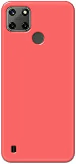 Khaalis Solid Color Pink matte finish shell case back cover for Realme C25Y - K208226