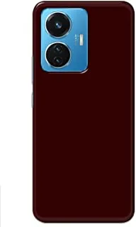 Khaalis Solid Color Red matte finish shell case back cover for Vivo Y55 - K208229