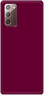 Khaalis Solid Color Purple matte finish shell case back cover for Samsung Galaxy Note 20 - K208235
