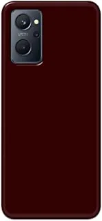 Khaalis Solid Color Red matte finish shell case back cover for Realme 9i - K208229