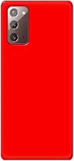 جراب خلفي بلون أحمر غير لامع من خاليس لهاتف Samsung Galaxy Note 20 - K208227