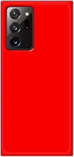جراب خلفي متين بلون أحمر خالص من خاليس لهاتف Samsung Galaxy Note 20 Ultra - K208227