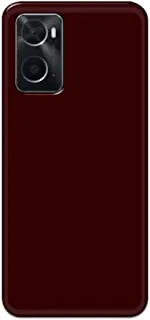 Khaalis Solid Color Red matte finish shell case back cover for Oppo A76 - K208229