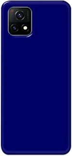 جراب خلفي متين بلون أزرق مطفأ اللمعة من كاليس لهاتف فيفو Y72 5G - K208248
