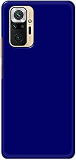 Khaalis Solid Color Blue matte finish shell case back cover for Xiaomi Redmi Note 10 Pro - K208248