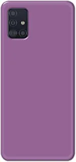 Khaalis Solid Color Purple matte finish shell case back cover for Samsung Galaxy M31s - K208233