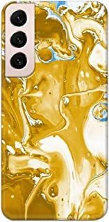 Khaalis Marble Print Multicolor matte finish designer shell case back cover for Samsung S22 Plus - K208213
