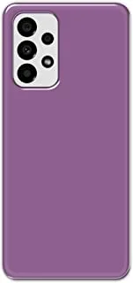 Khaalis Solid Color Purple matte finish shell case back cover for Samsung A73 - K208233