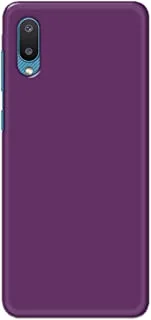 Khaalis Solid Color Purple matte finish shell case back cover for Samsung Galaxy A02 - K208237