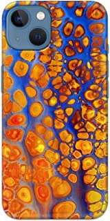 Khaalis Marble Print Multicolor matte finish designer shell case back cover for Apple iPhone 13 Mini - K208221